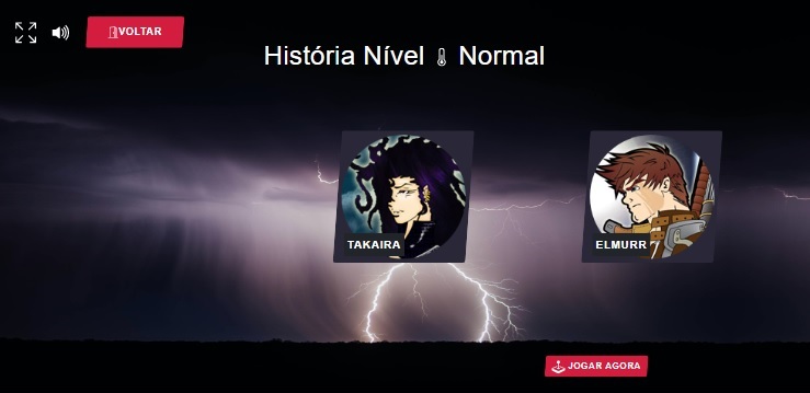 Novo modo de Jogo -  Modo História