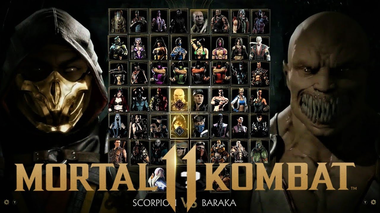 Mortal Kombat 11 Ultimate Personagens