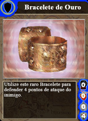 Carta Bracelete de Ouro