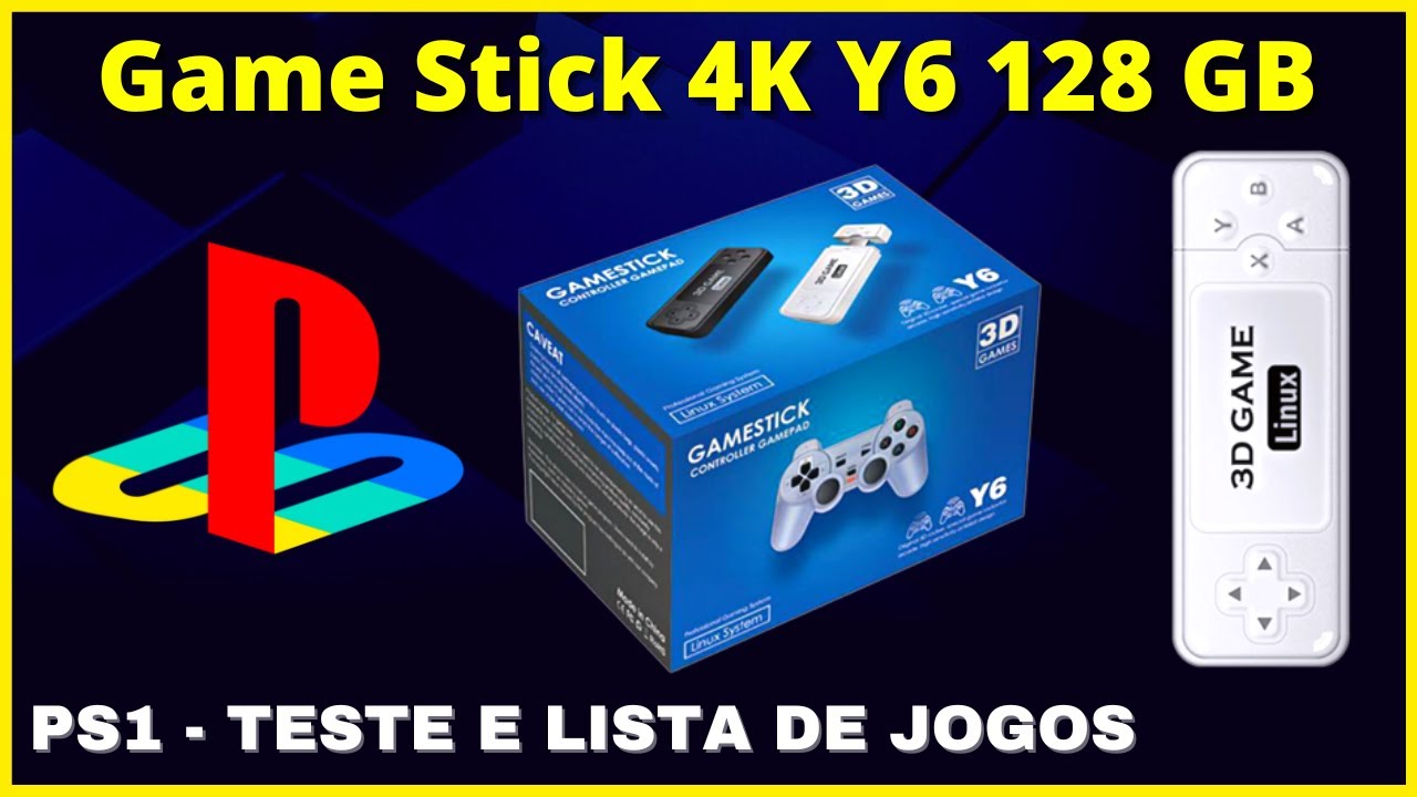 Testando Jogos de PS1 no Novo Game Stick